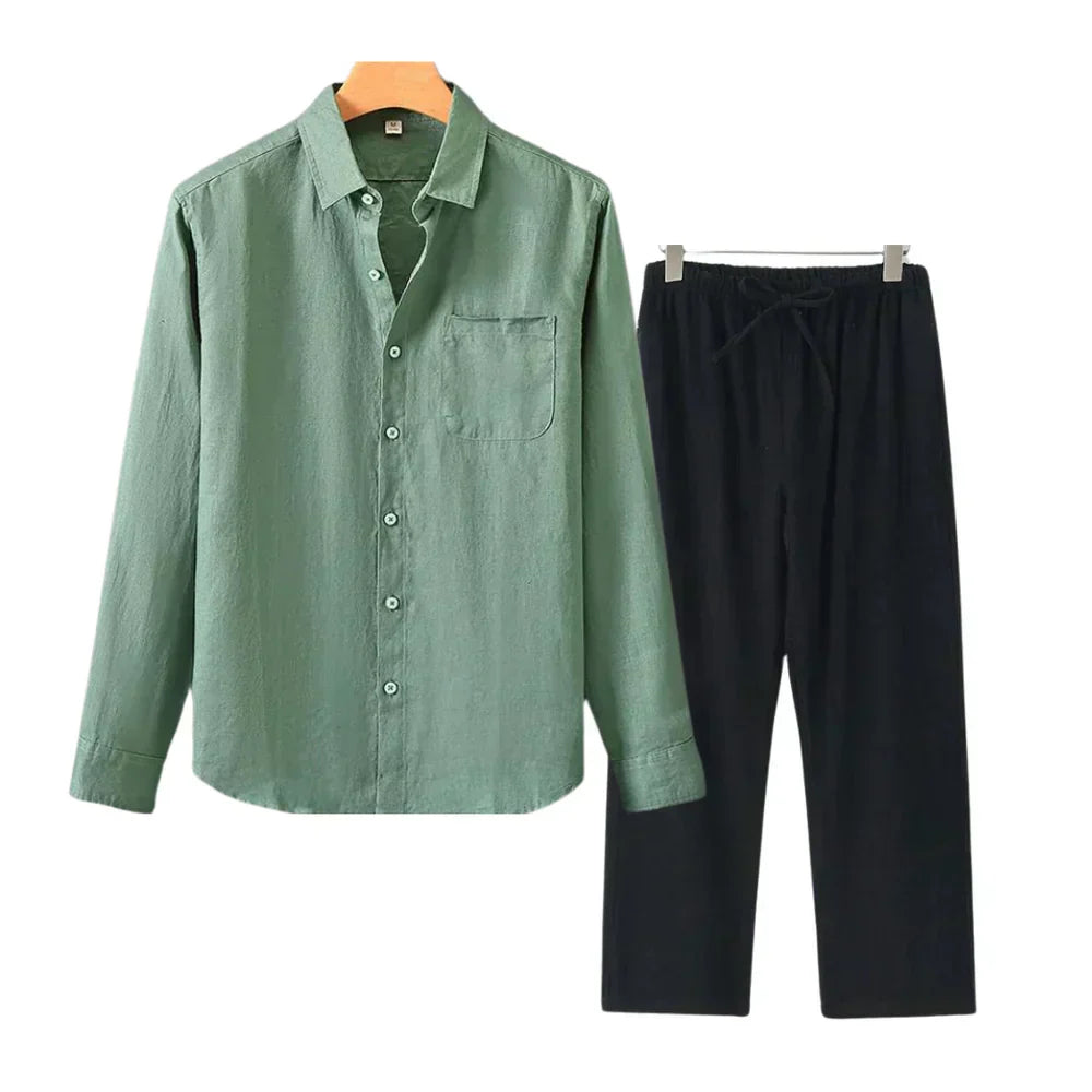 TheighT Linen Combo (Longsleeve)