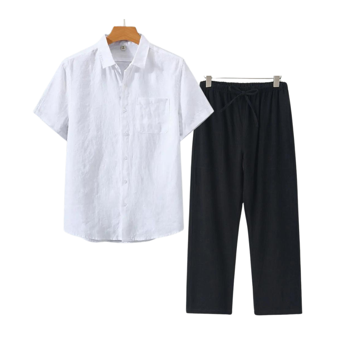 TheighT Linen Set (Short)