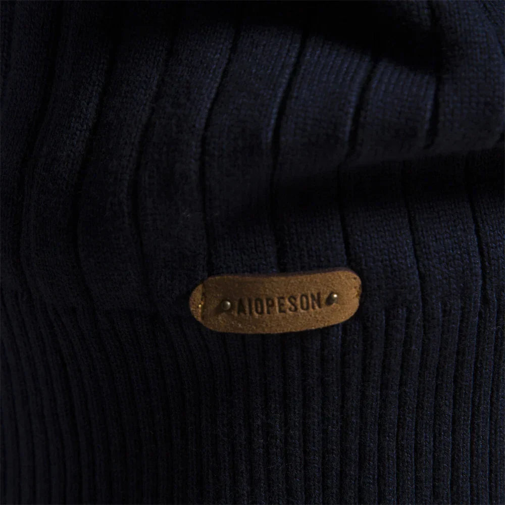 Zipper Pullover Sweater