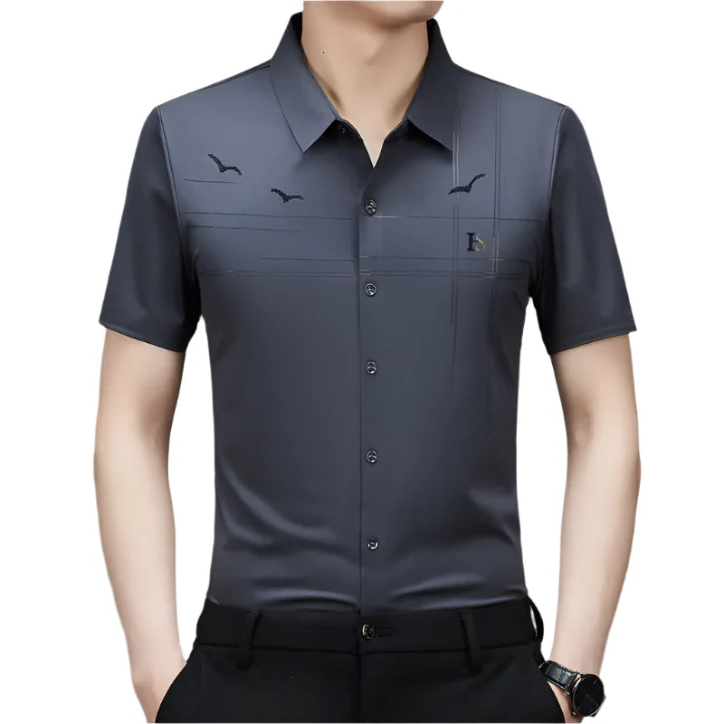 Men's Ice Silk Business Shirt