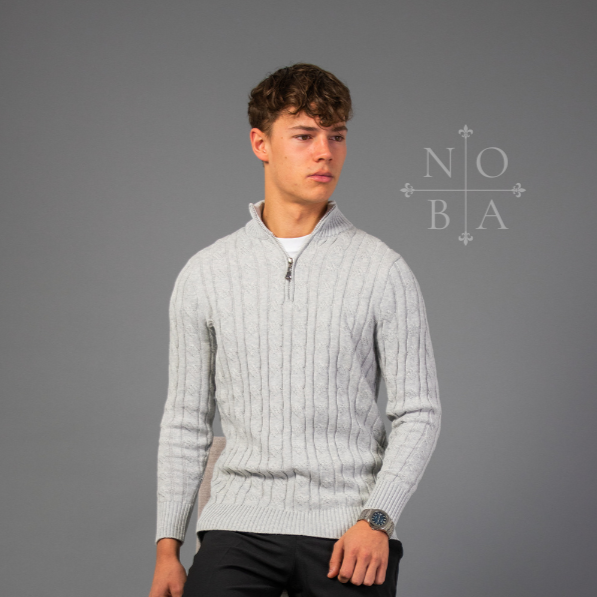 Constance - TheighT Half Zip Sweater