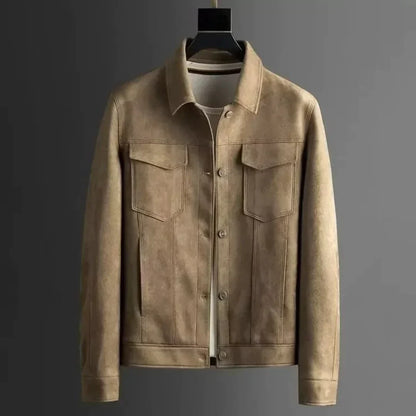 Rochester Suede Trucker Jacket