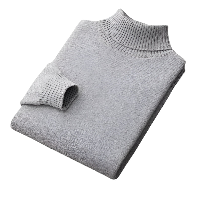 1939 RUTHERFORD Merino Wool Turtleneck Sweater