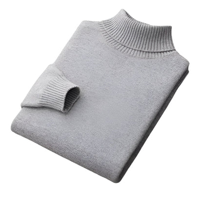1939 RUTHERFORD Merino Wool Turtleneck Sweater