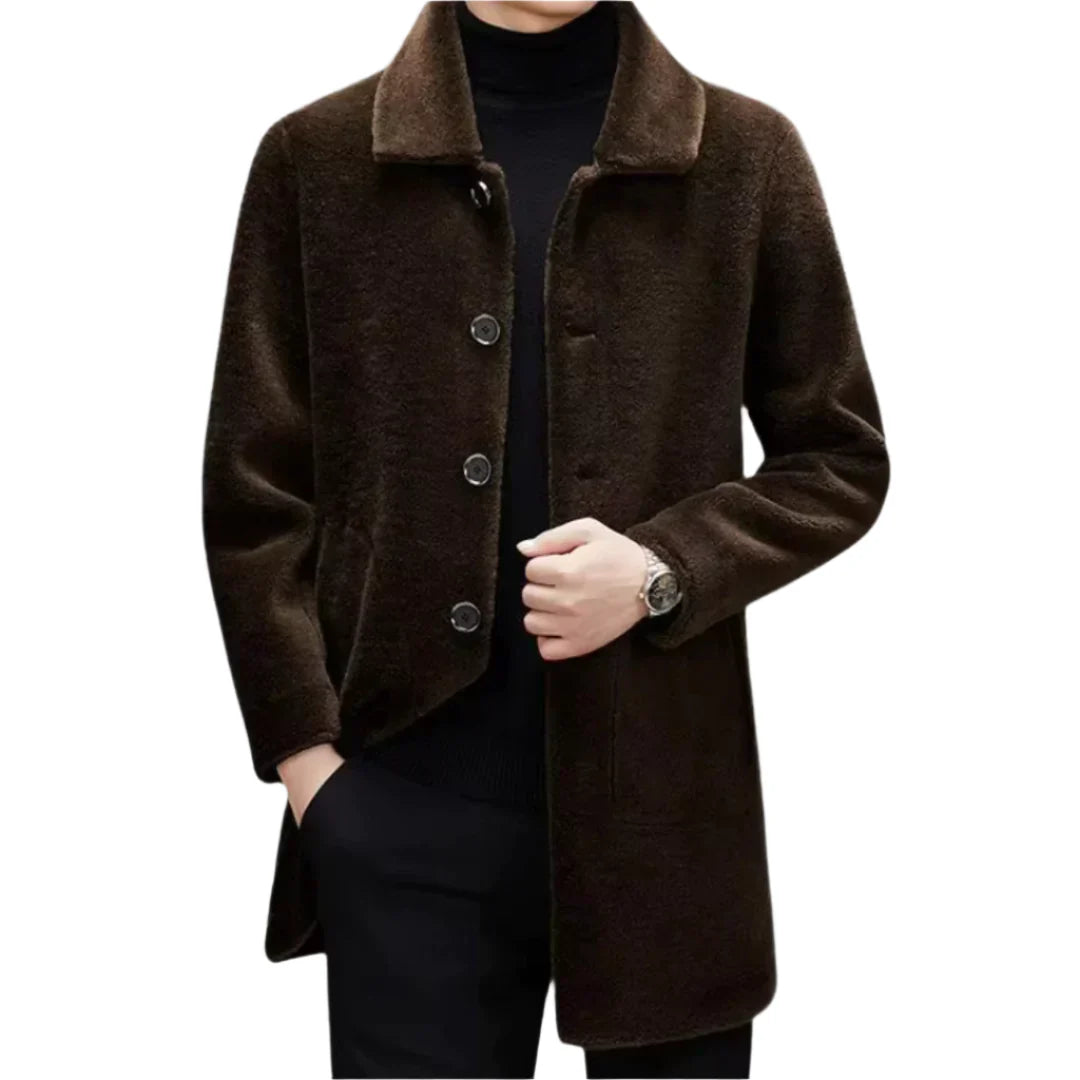 The MARQUIS Shearling Coat