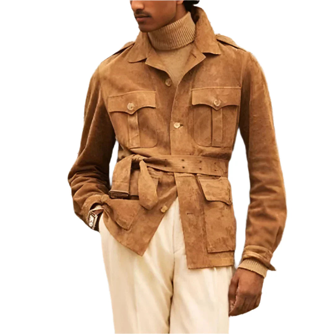 The Alderman Suede Field Jacket