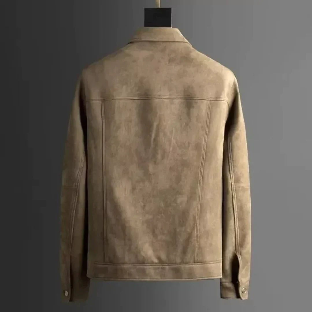 Rochester Suede Trucker Jacket