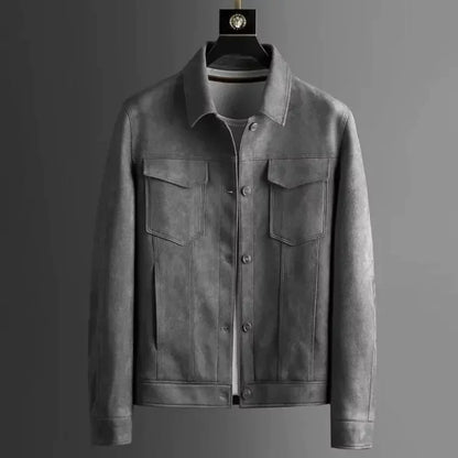 Rochester Suede Trucker Jacket