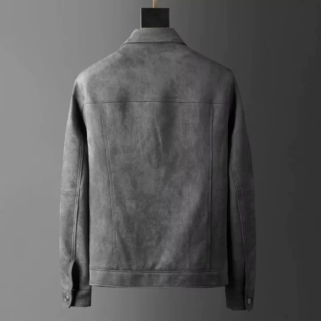 Rochester Suede Trucker Jacket
