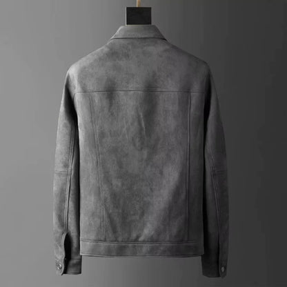 Rochester Suede Trucker Jacket