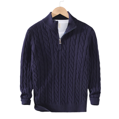 Constance - TheighT Half Zip Sweater