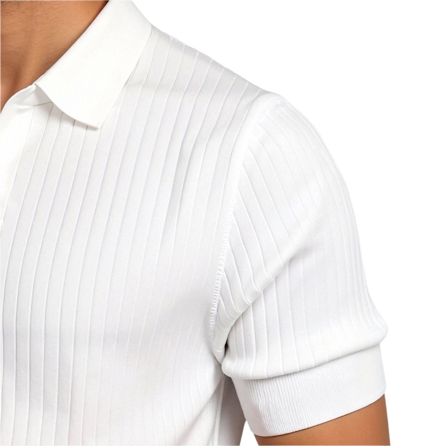 Pisa - TheighT Ribbed Cotton Polo