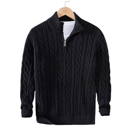Constance - TheighT Half Zip Sweater