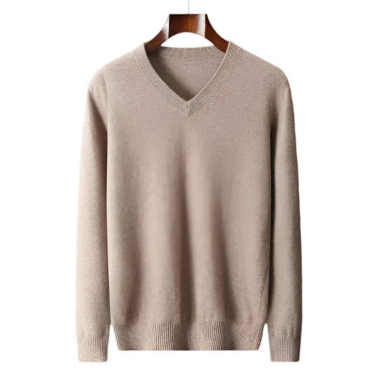 Brampton Merino Wool V-Neck Sweater