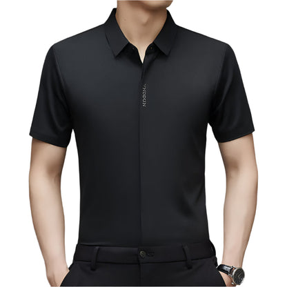 Men's Ice Silk Quick-drying Business Shirt