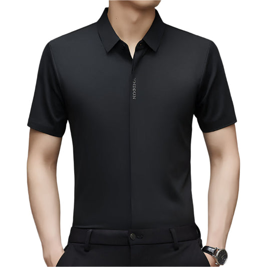 Men's Ice Silk Quick-drying Business Shirt