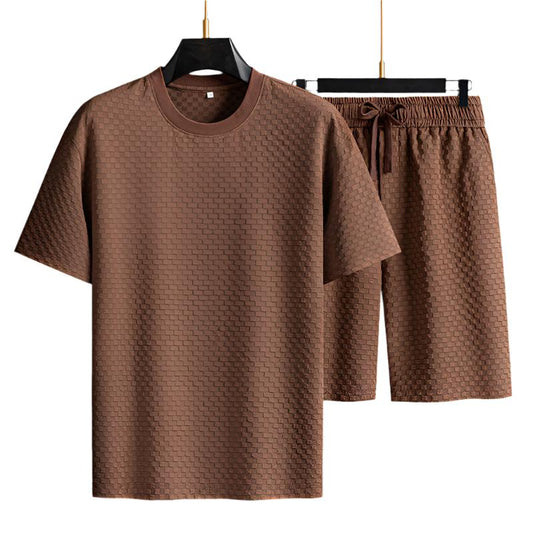 TheighT Premium Waffle-Knit Lounge Set