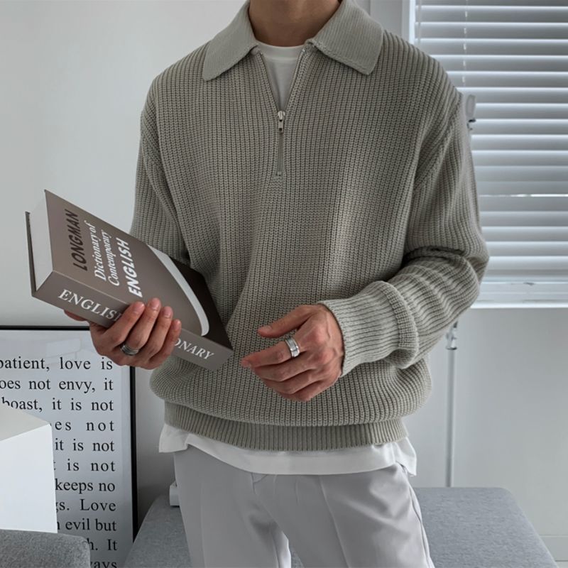 Kyoto - Theight Striped Casual Polo