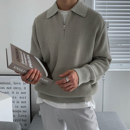 Kyoto - Theight Striped Casual Polo