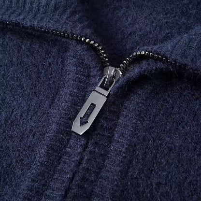 100% TheighT Cashmere Quater Zip  Sweater