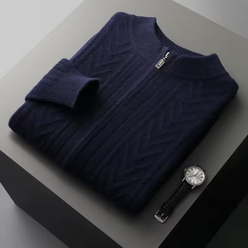 100% TheighT Cashmere  Pattern  Vest