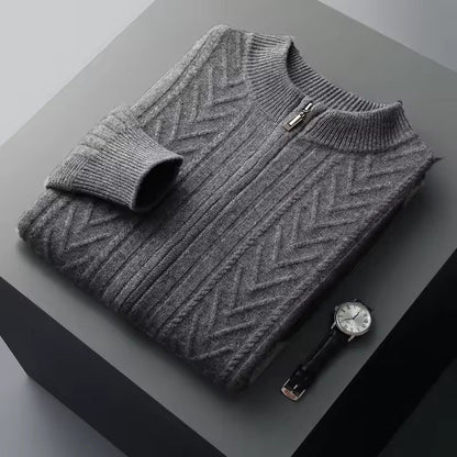 100% TheighT Cashmere  Pattern  Vest