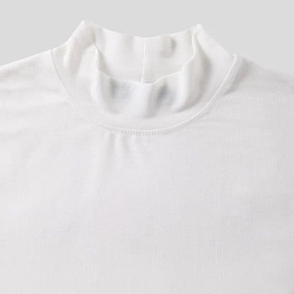 TheighT Neck Slim Fit T-shirt
