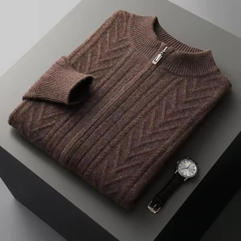 100% TheighT Cashmere  Pattern  Vest