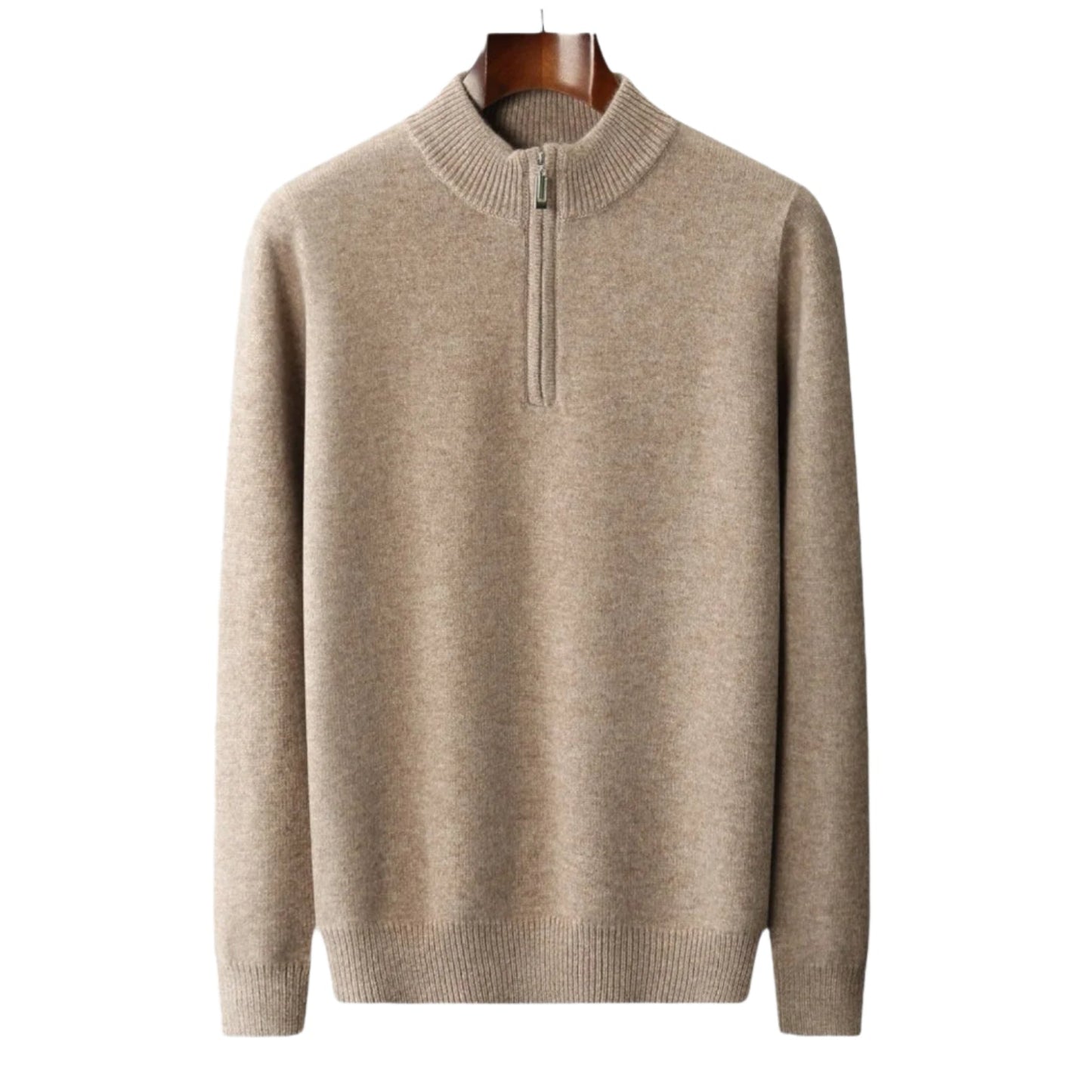 Arundel Merino Wool Quarter-Zip Sweater