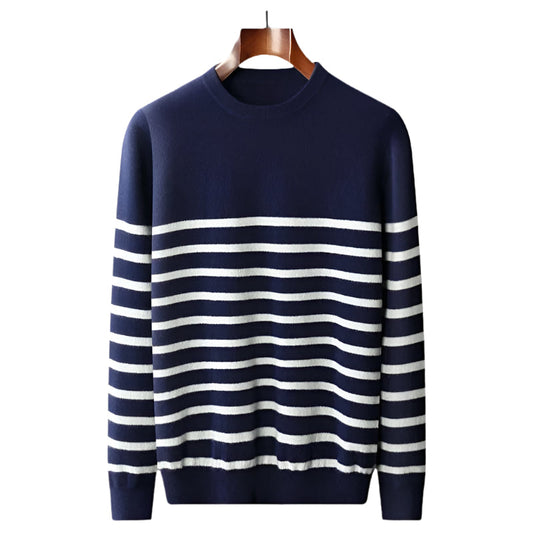 Fairhaven Striped Merino Wool Sweater