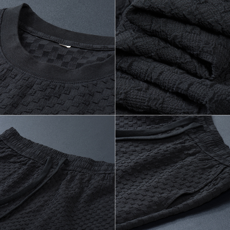 TheighT Premium Waffle-Knit Lounge Set