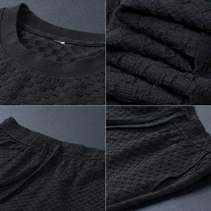 TheighT Premium Waffle-Knit Lounge Set