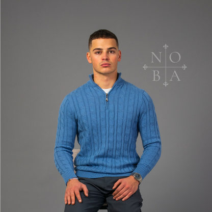 Constance - TheighT Half Zip Sweater