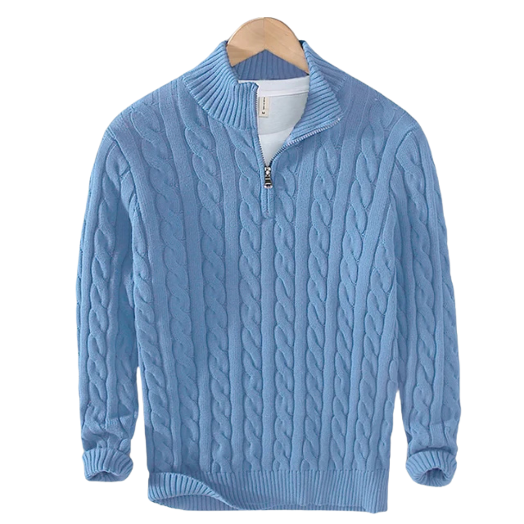 Constance - TheighT Half Zip Sweater