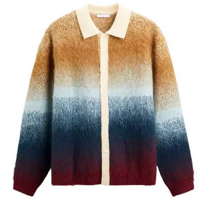 Ombre Vest  Rainbow