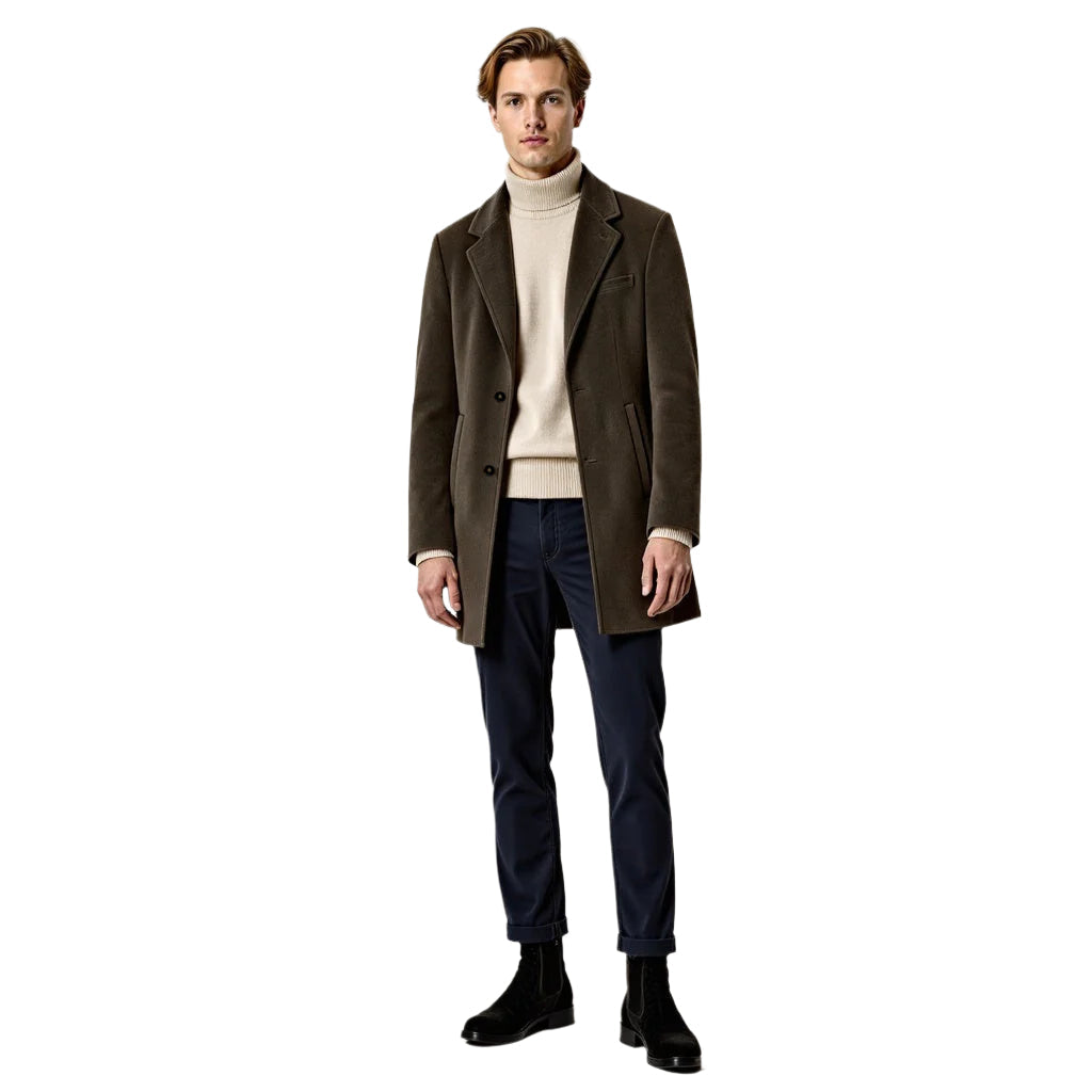 Langley Estate Wool Coat